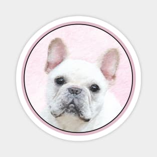 French Bulldog (Cream/White) Magnet